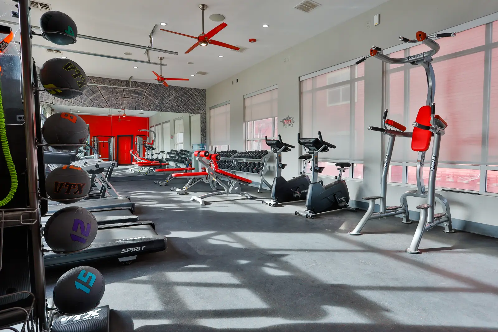 the one at lubbock student apartments fitness center